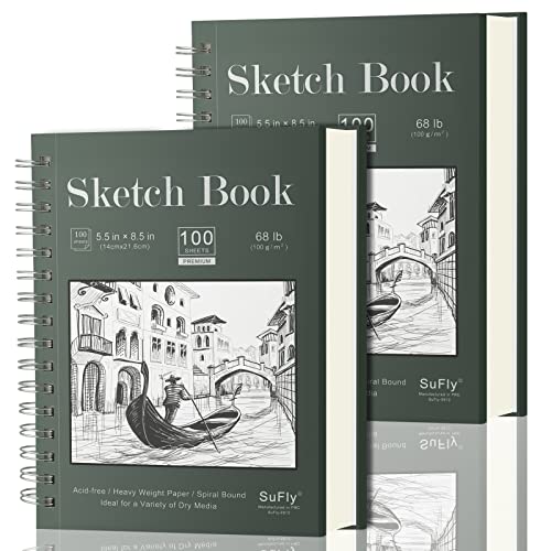 Sketch Book 5.5 X 8.5 Pack of 2