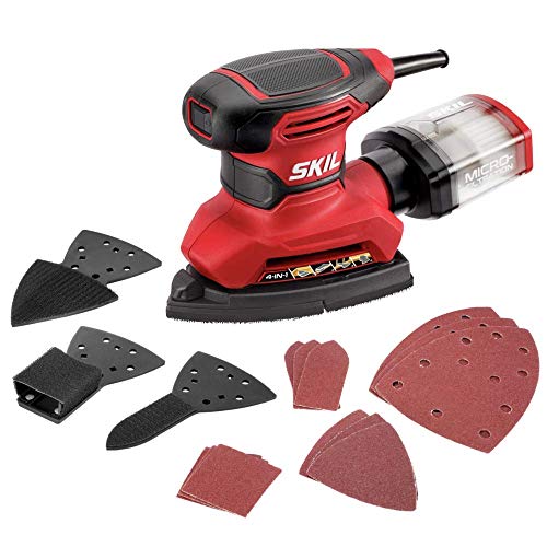 Skil Multi-Function Detail Sander with Dust Box & Attachments
