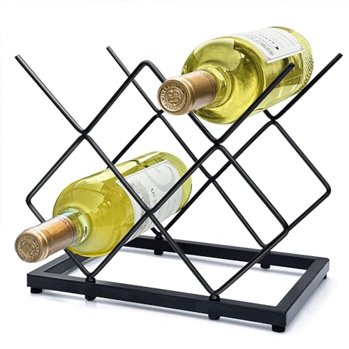 Small Wine Racks Countertop(5 Bottle Capacity)