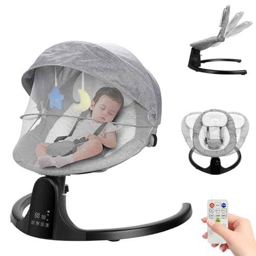 Smart Baby Swing with Remote Control