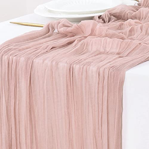 Socomi Cheesecloth Table Runner