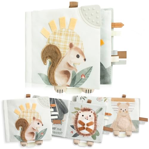 Soft Baby Book with Touch and Feel Pages