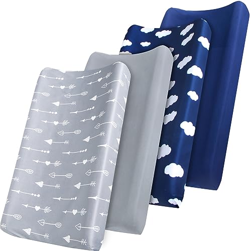 Soft & Comfy Changing Pad Covers 4 Pack