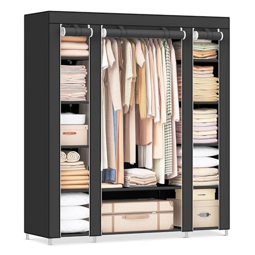 SONGMICS Portable Closet for Clothes Storage Organizer