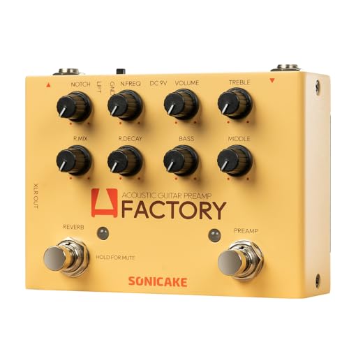 SONICAKE Acoustic Guitar Effects Pedal