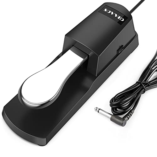 Sovvid Piano Sustain Pedal with Polarity Switch