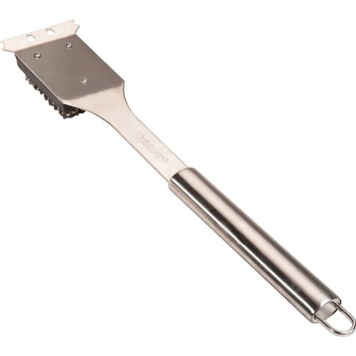 Stainless Steel BBQ Grill Cleaning Brush and Scraper