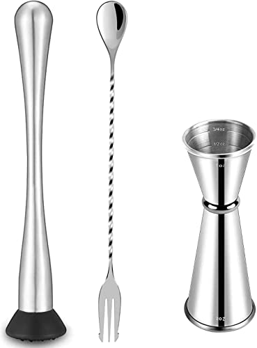 Stainless Steel Home Bar Set