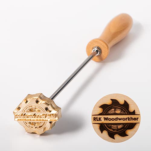 STAMTECH Metal Branding Iron for Wood & Leather Stamps