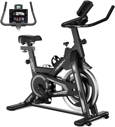 Stationary Bike for Home Workout with Digital Display