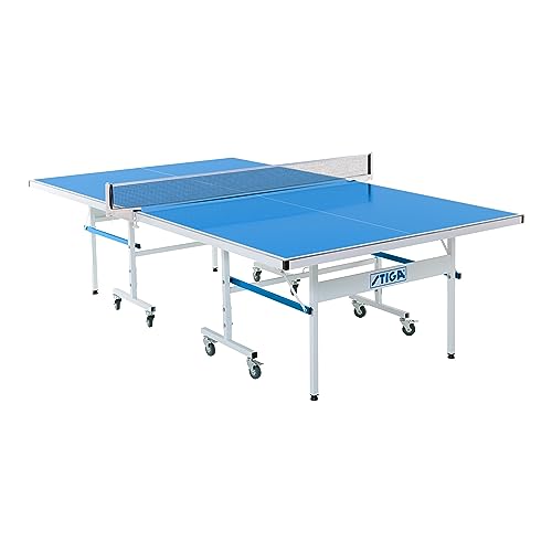 STIGA XTR All-Weather Aluminum Table Tennis Table with Net & Post