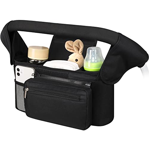 Stroller Organizer with Insulated Cup Holder