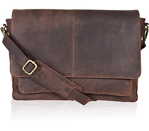 Stylish Vintage Leather Messenger Bag