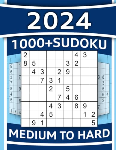 Sudoku Puzzles: Medium to Hard with Step-by-step Solutions