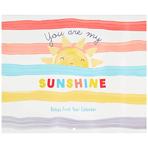 Sunshine Gender Neutral Baby's First Year Keepsake Calendar