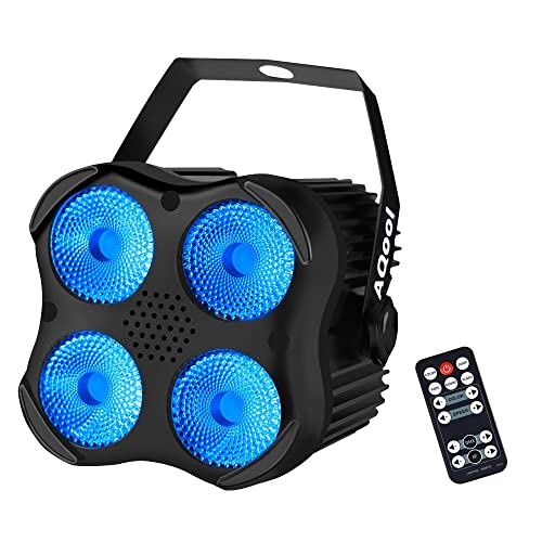Super Bright RGBW LED Par Can Light with Remote Control" AQOOL