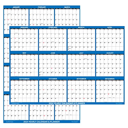 SwiftGlimpse 2024 Wall Calendar