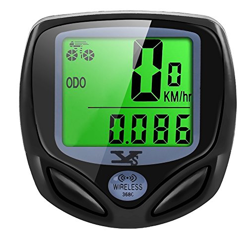 SY Wireless Waterproof Bicycle Speedometer with LCD Display