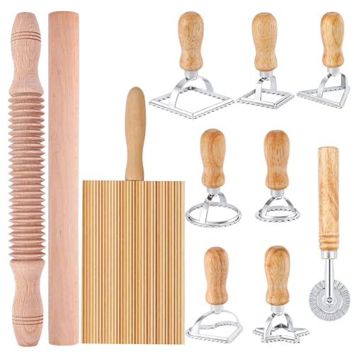 TCHRULES 11-Piece Pasta Making Tool Set for Perfect Homemade Pasta