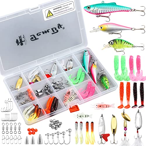 TCMBY Fishing Lures Tackle Kit Set