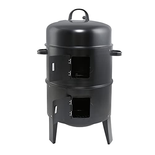 Tengchang 32" Charcoal Smoker BBQ Grill