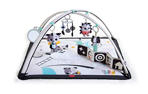 Tiny Love Black & White Gymini Infant Activity Play Mat - Magical Tales Deluxe