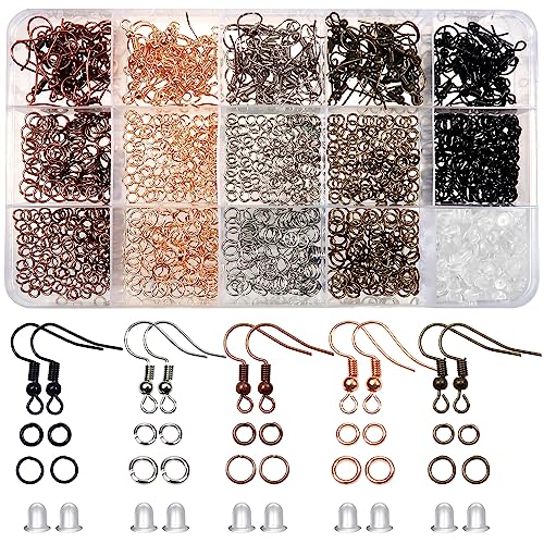 TOAOB Earring Hooks and Jump Rings Set
