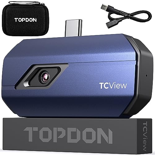 TOPDON TC001 Thermal Camera: Android, 256x192 IR High Resolution