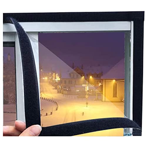 Transparent Indoor Window Insulation Kit for Winter
