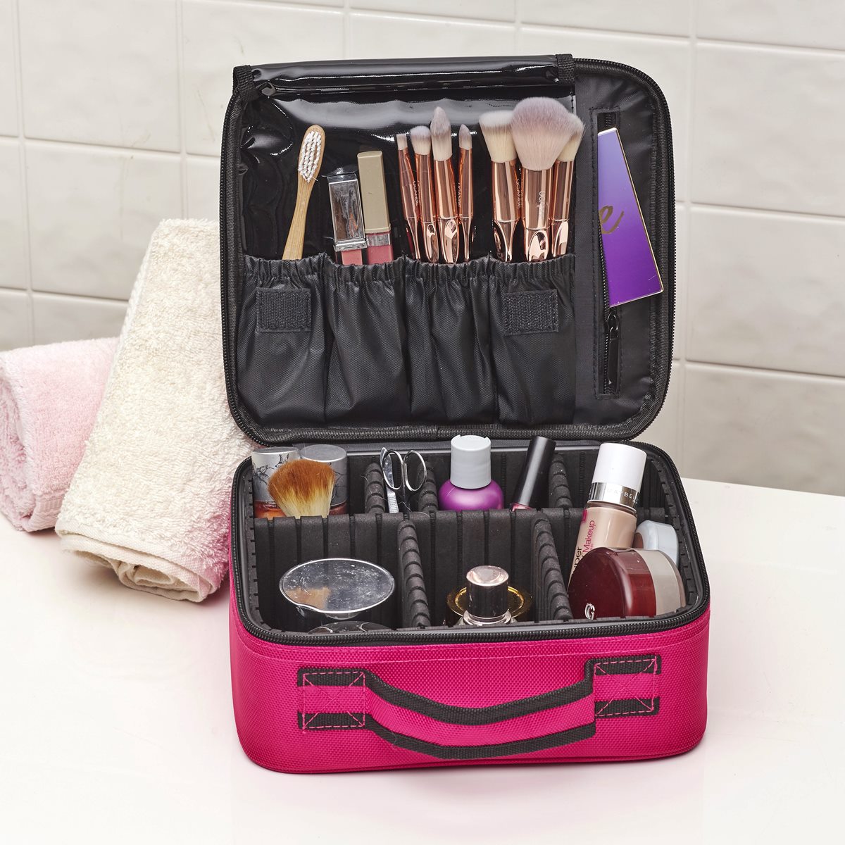 Travel Cosmetic Case Review: The Perfect Organizer for On-the-Go