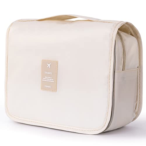 Travel Makeup Bag with Hook and Storage Organizer
