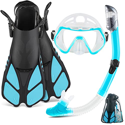 Travel Size Snorkel Set for Adults