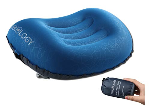 TREKOLOGY ALUFT 2.0 Ultralight Inflatable Camping Pillow