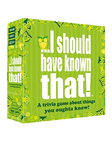 Trivia board game - Should Have Known That!