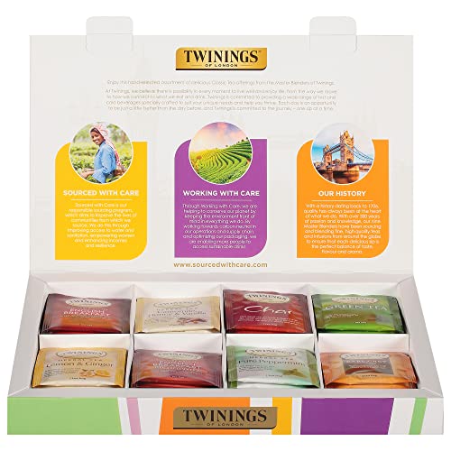 Twinings Tea Classics Collection 48-Bag Variety Gift Box Sampler