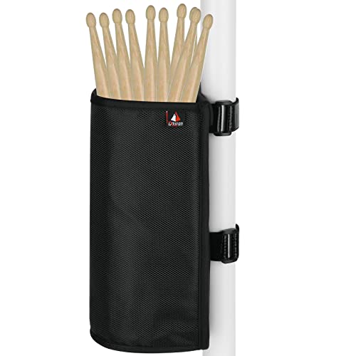 TXEsign Drumstick Holder Bag for 10 Pairs, Black