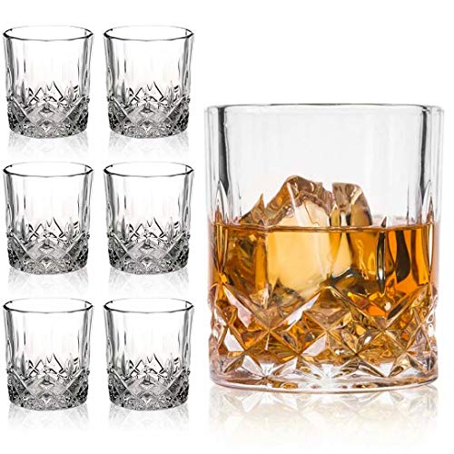 Ultra-Clarity Bourbon Scotch Cocktail Glasses, Set of 6
