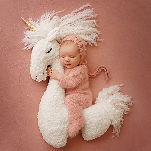 Unicorn Baby Photography Pillow