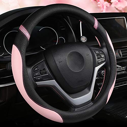 Universal Leather Steering Wheel Cover