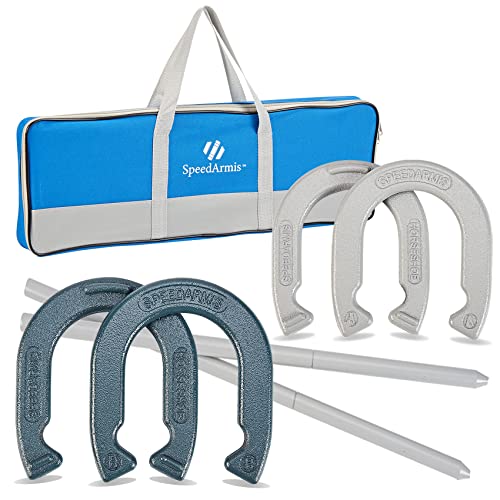 Universal Size Lawn Horseshoes Outdoor Games Set
