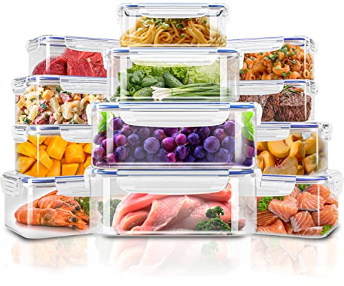 Utopia Kitchen 24-Piece Airtight Food Storage Container Set
