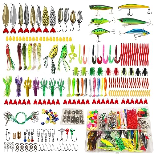 VAYTOP 437Pcs Fishing Lures Kit