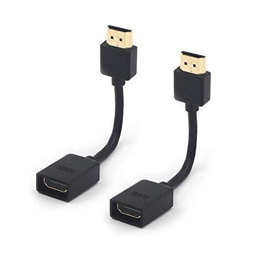 VCE 2-Pack HDMI Swivel Adapter