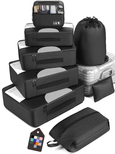 Veken Packing Cubes for Travel Essentials Set