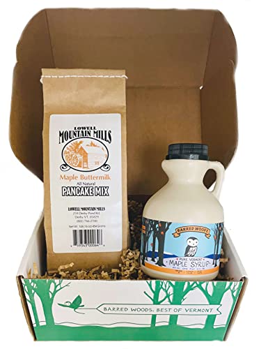Vermont Maple Syrup Pancake Gift Box