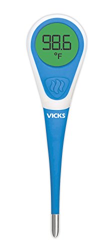 Vicks ComfortFlex Digital Thermometer: Fast, Accurate, Color-Coded Readings