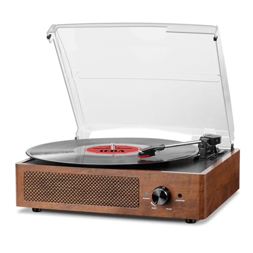 Vintage Bluetooth Vinyl Record Player