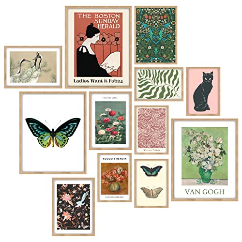 Vintage Eclectic Wall Art Prints