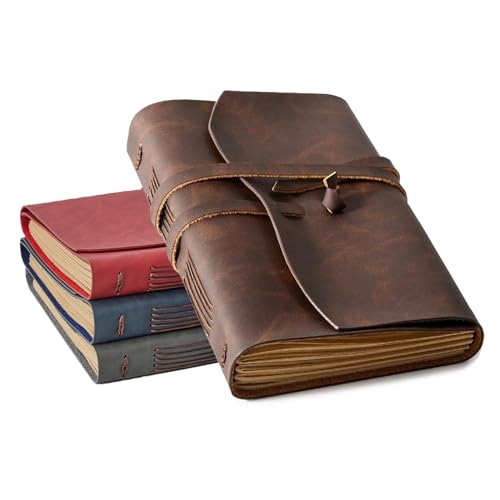 Vintage Leather Journal for Writing