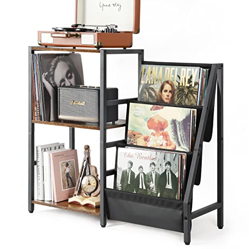 Vinyl Record Stand and Storage